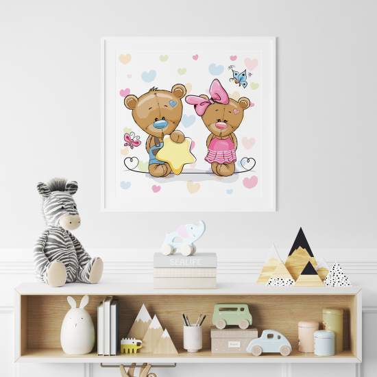 Poster per Bambini - Orsetti