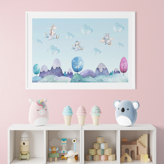 Poster per bambini - Paesaggio