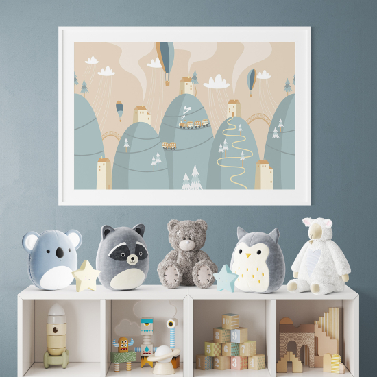 Poster per bambini - Paesaggio