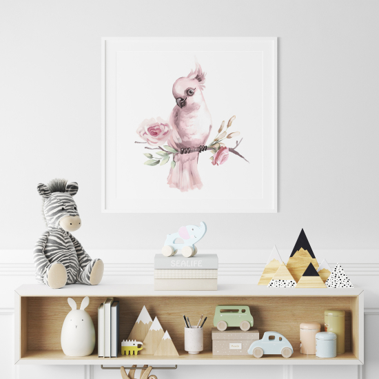 Poster per Bambini - Pappagallo