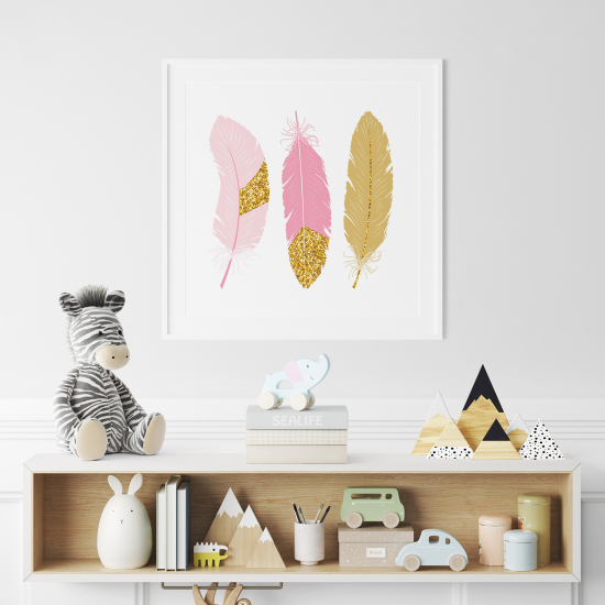 Poster per Bambini - Piume