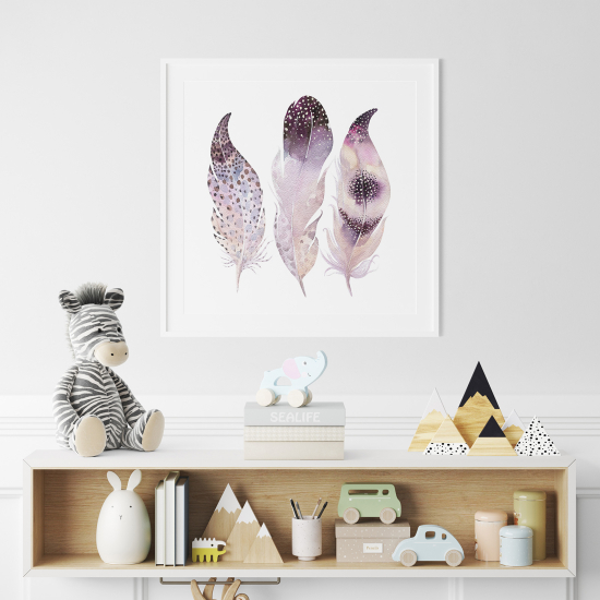 Poster per Bambini - Piume