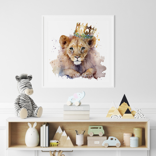 Poster per Bambini - Re Leone