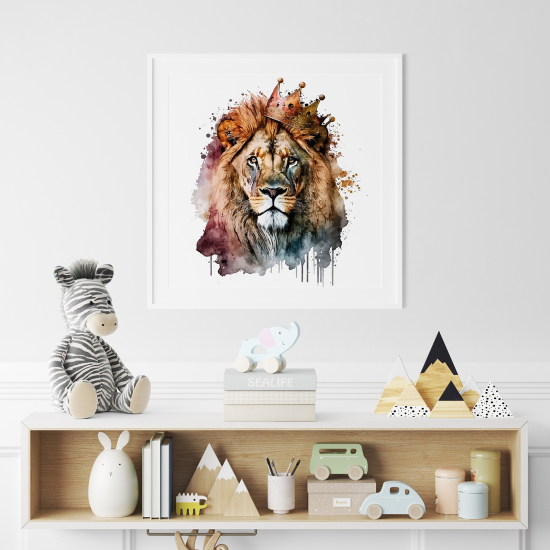 Poster per Bambini - Re Leone
