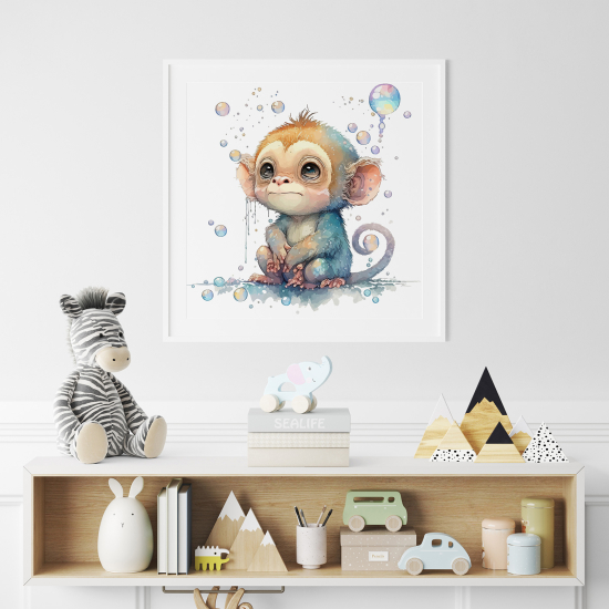 Poster per Bambini - Scimmia