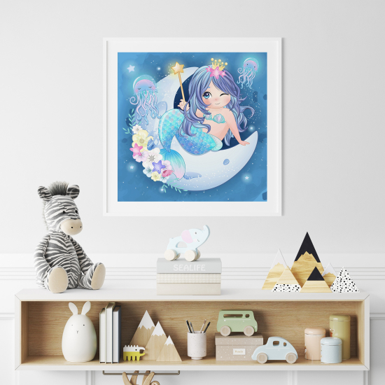 Poster per Bambini - Sirena Luna