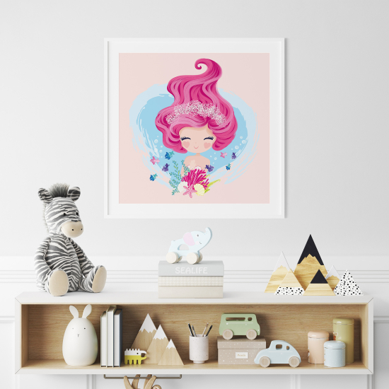 Poster per Bambini - Sirena Principessa