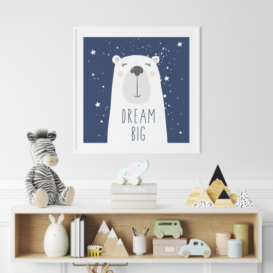 Poster per Bambini - Sogna in grande