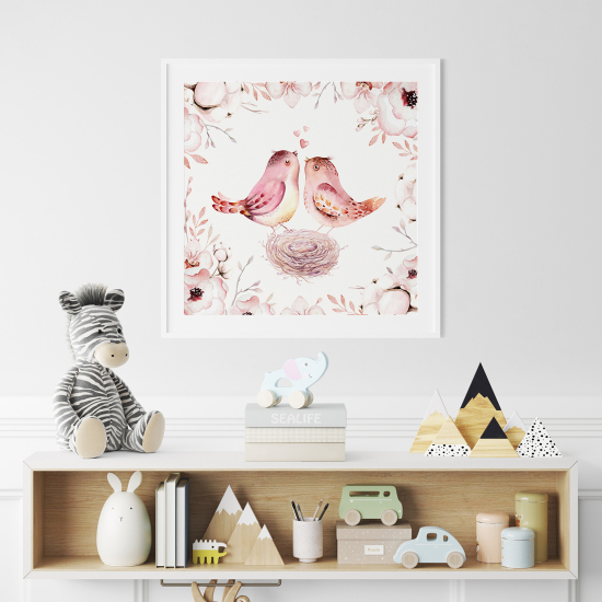 Poster per Bambini - Uccelli