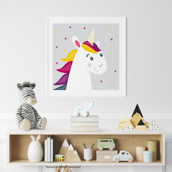 Poster per Bambini - Unicorno