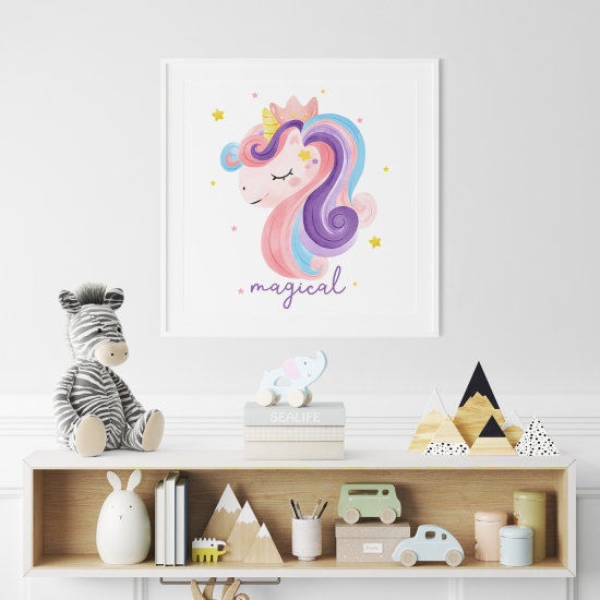 Poster per Bambini - Unicorno