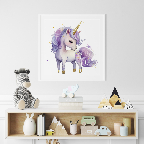 Poster per Bambini - Unicorno