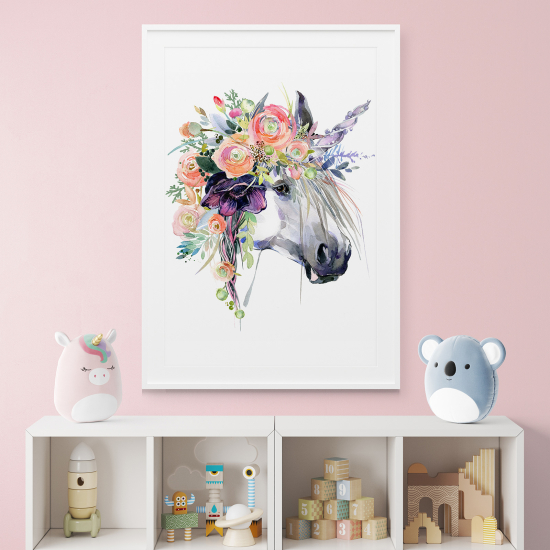 Poster per bambini - Unicorno