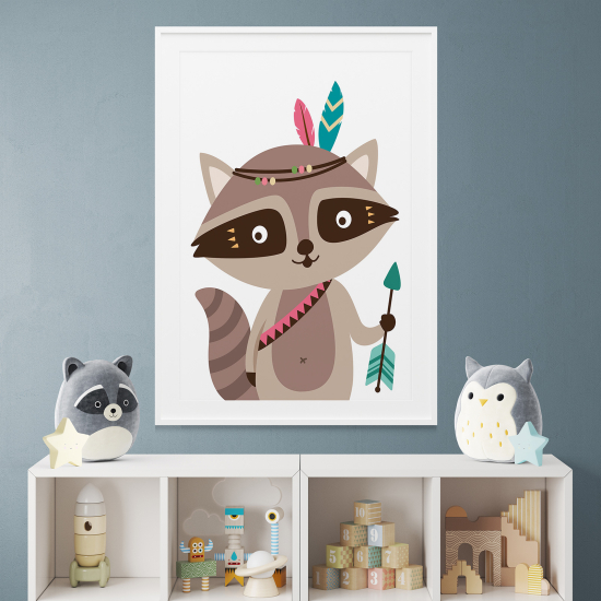 Poster per bambini - Volpe indiana