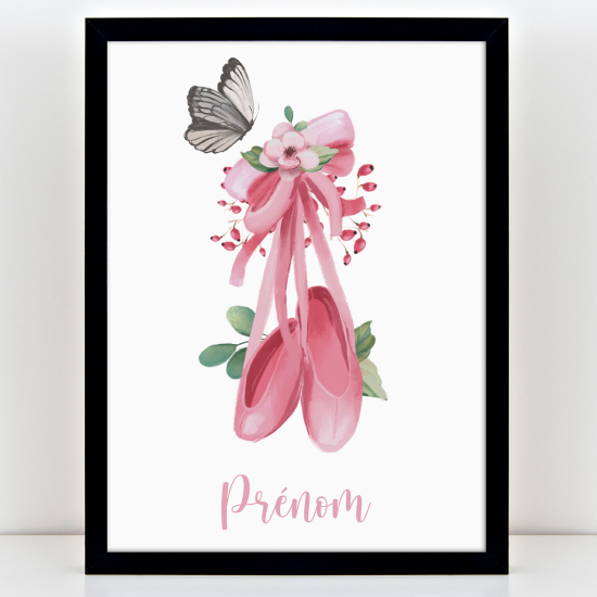 Poster personalizzato per bambini - Ballerine