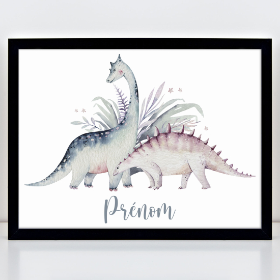 Poster personalizzato per bambini - Dinosauri