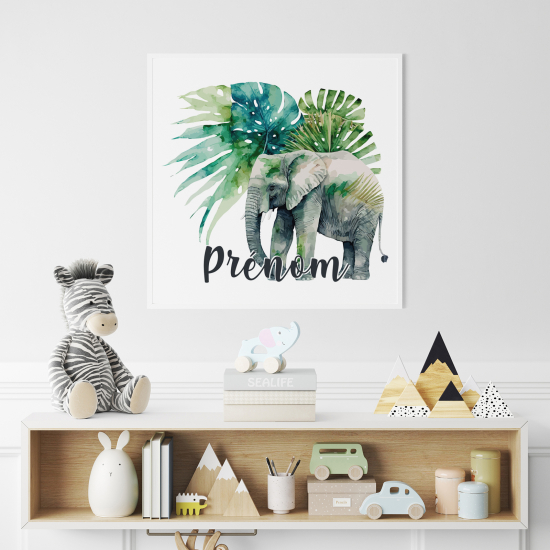 Poster personalizzato per bambini - Elefante