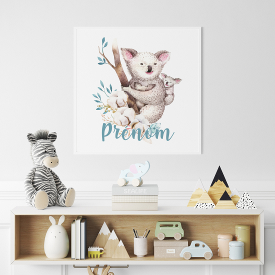 Poster personalizzato per bambini - Koala