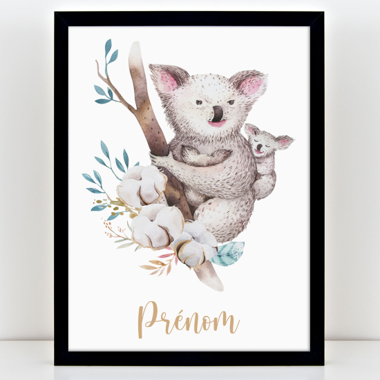Poster personalizzato per bambini - Koala