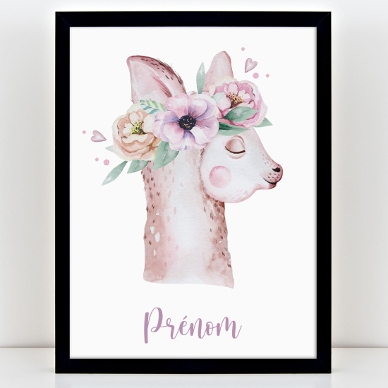 Poster personalizzato per bambini - Lama