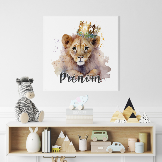 Poster personalizzato per bambini - Re Leone