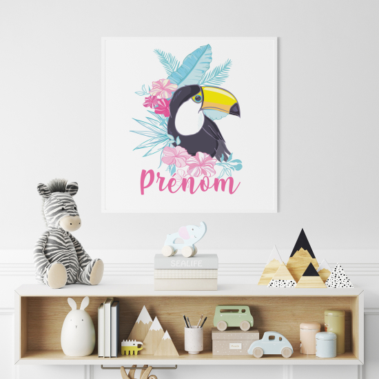 Poster personalizzato per bambini - Tucano