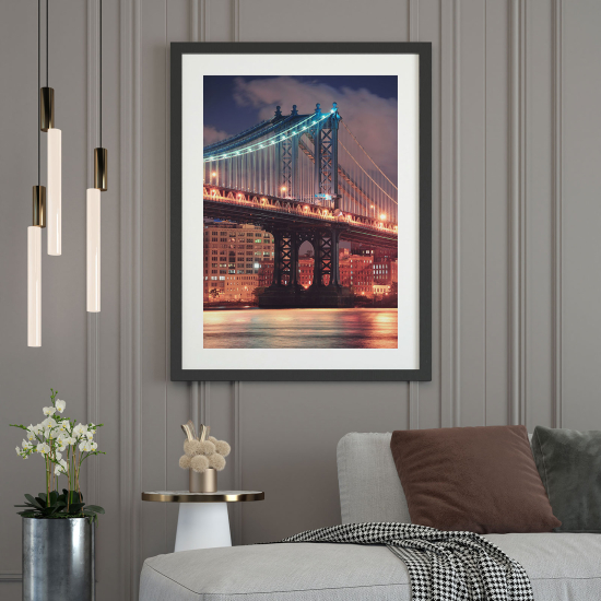 Poster - Ponte di Manhattan New York