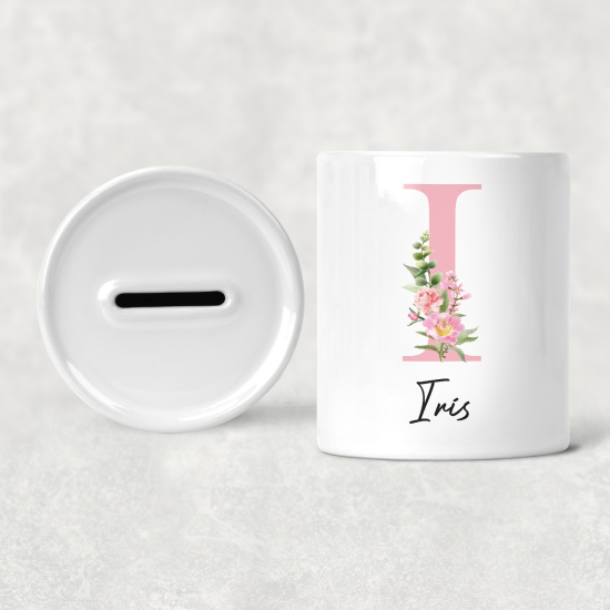 Salvadanaio Monogram personalizzato - I