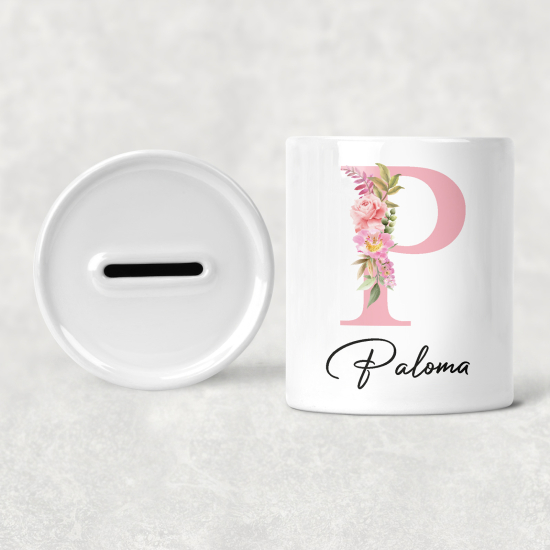 Salvadanaio Monogram personalizzato - P