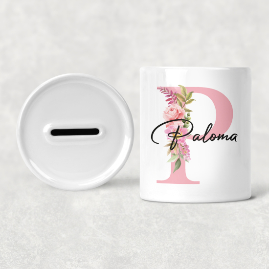 Salvadanaio Monogram personalizzato - P