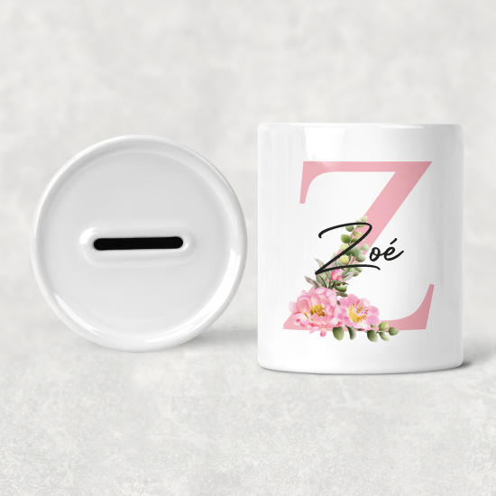 Salvadanaio Monogram personalizzato - Z