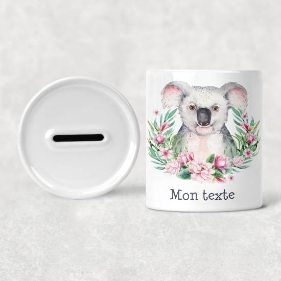 Salvadanaio per bambini personalizzato - Koala