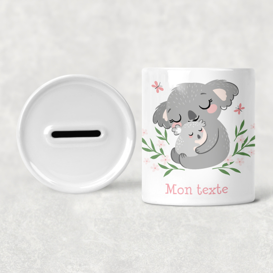 Salvadanaio per bambini personalizzato - Koala