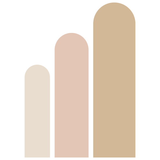 Set di 3 Adesivi Design Archi