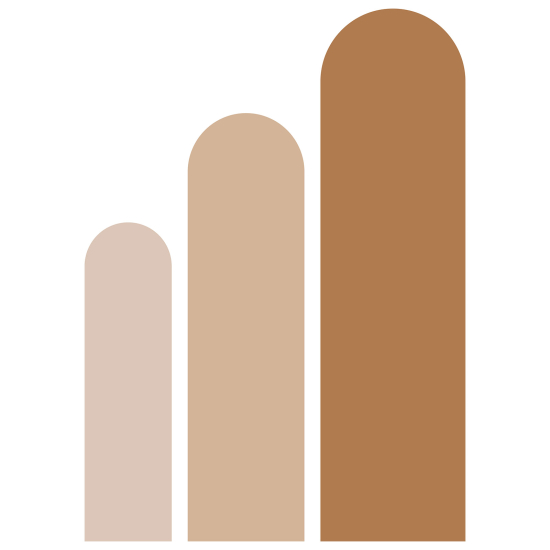 Set di 3 Adesivi Design Archi