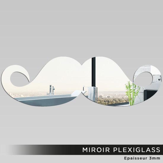 Specchio in plexiglass - Baffi