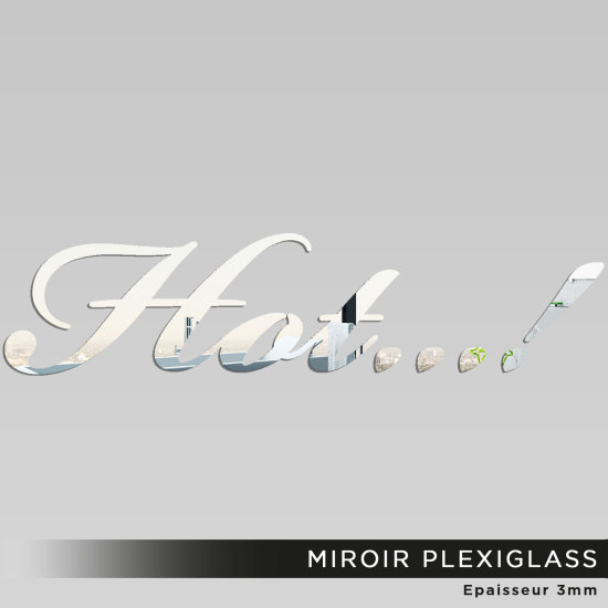 Specchio in plexiglass - Caldo...!