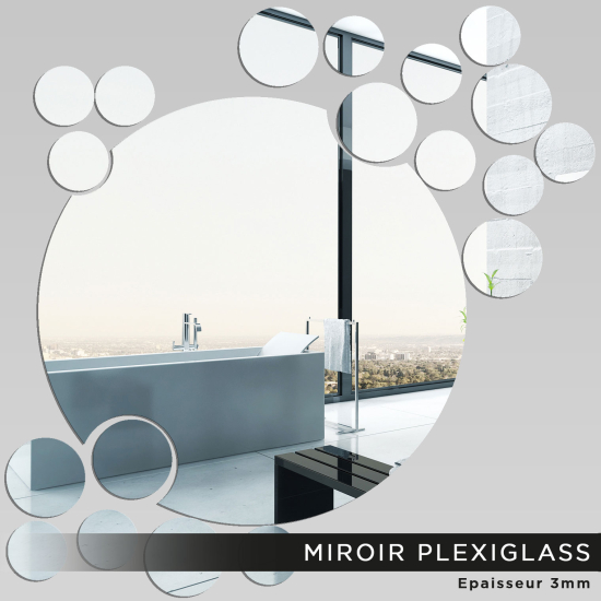 Specchio in plexiglass - Cerchi