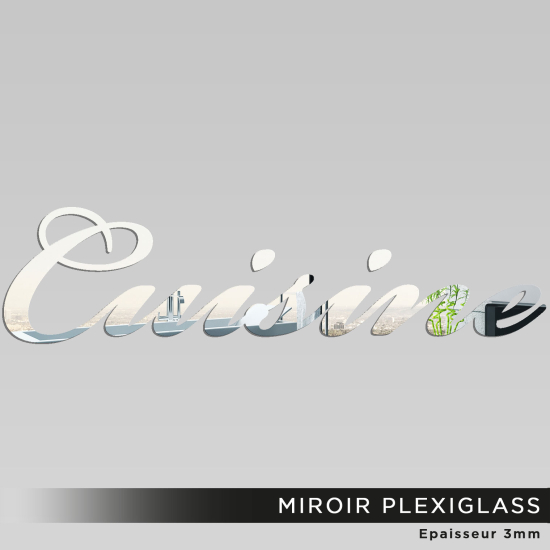 Specchio in plexiglass - Cucina