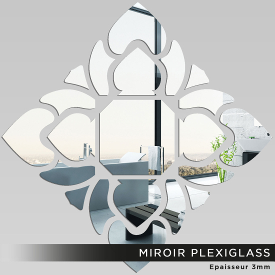 Specchio in plexiglass - Design a losanga