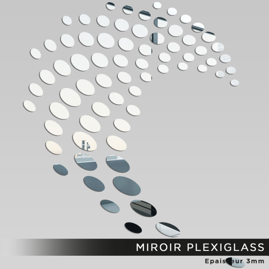 Specchio in plexiglass - Design di piselli