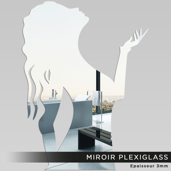 Specchio in plexiglass - Donna