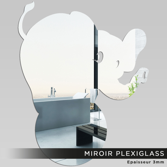 Specchio in plexiglass - Elefante