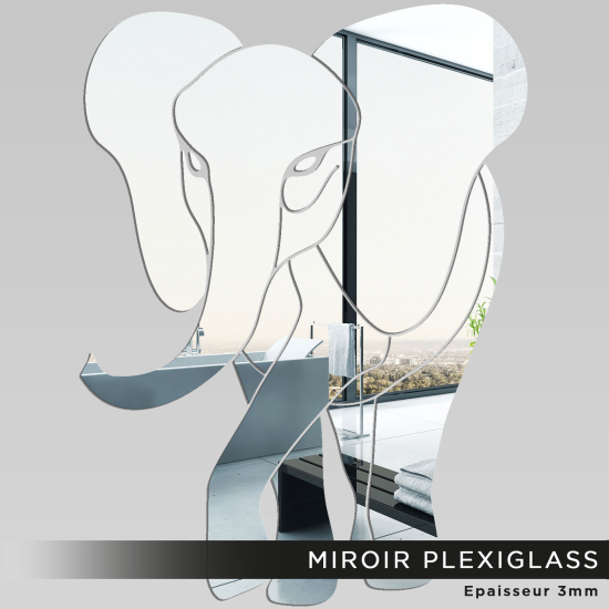 Specchio in plexiglass - Elefante
