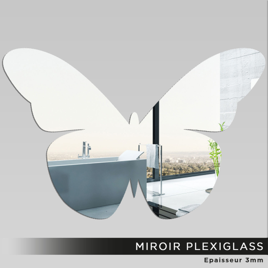 Specchio in plexiglass - Farfalla