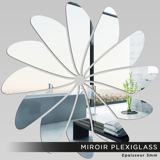 Specchio in plexiglass - Fiore