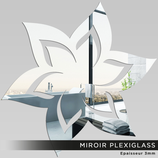 Specchio in plexiglass - Fiore