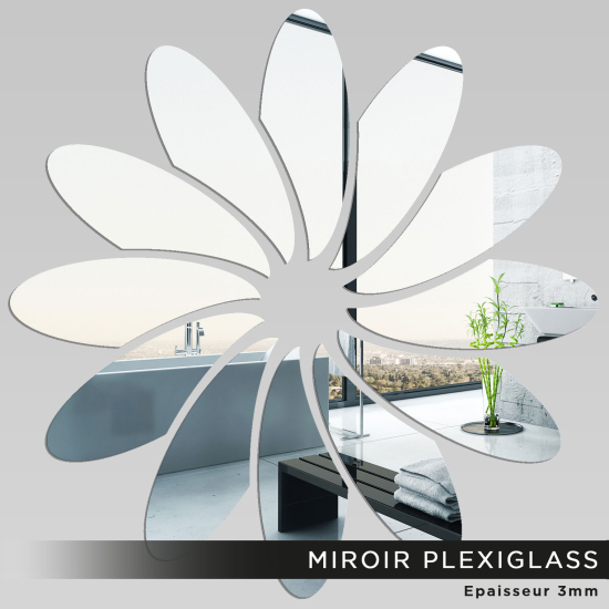Specchio in plexiglass - Fiore
