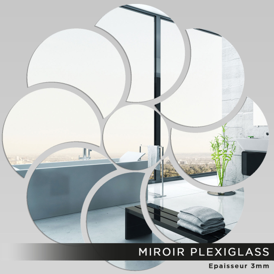 Specchio in plexiglass - Fiore