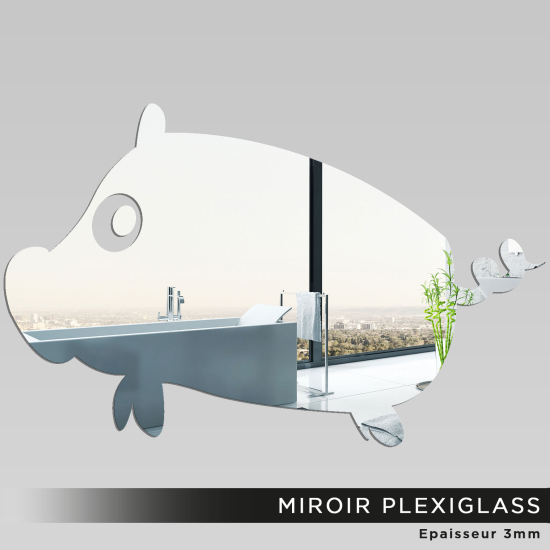 Specchio in plexiglass - Maiale